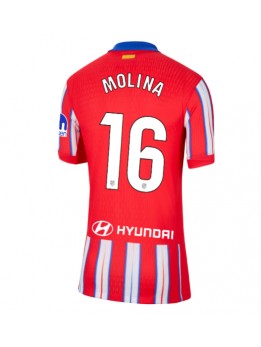 Atletico Madrid Nahuel Molina #16 Replika Hemmakläder Dam 2024-25 Kortärmad